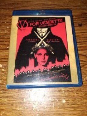 V For Vendetta (Blu-ray Disc, 2008, Canadian) Natalie Portman Hugo Weaving